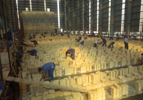 Lĩnh vực công trình vật liệu chịu lửa